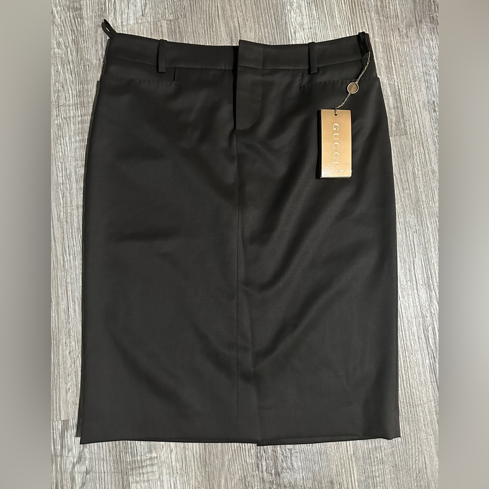 GUCCI Authentic Skirt Women brown 
Size 40 Made in Bulgaria